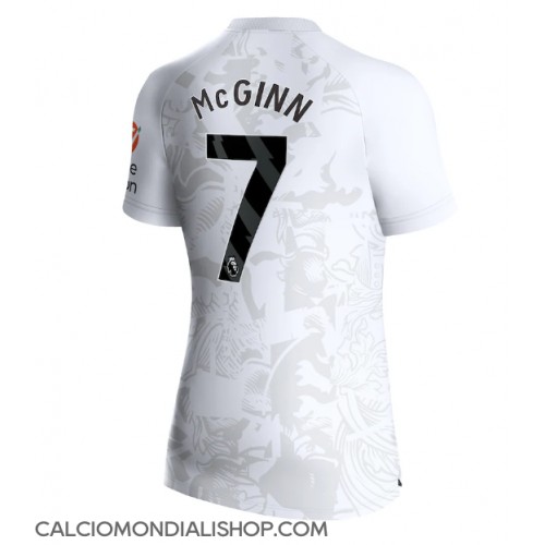 Maglie da calcio Aston Villa John McGinn #7 Seconda Maglia Femminile 2023-24 Manica Corta